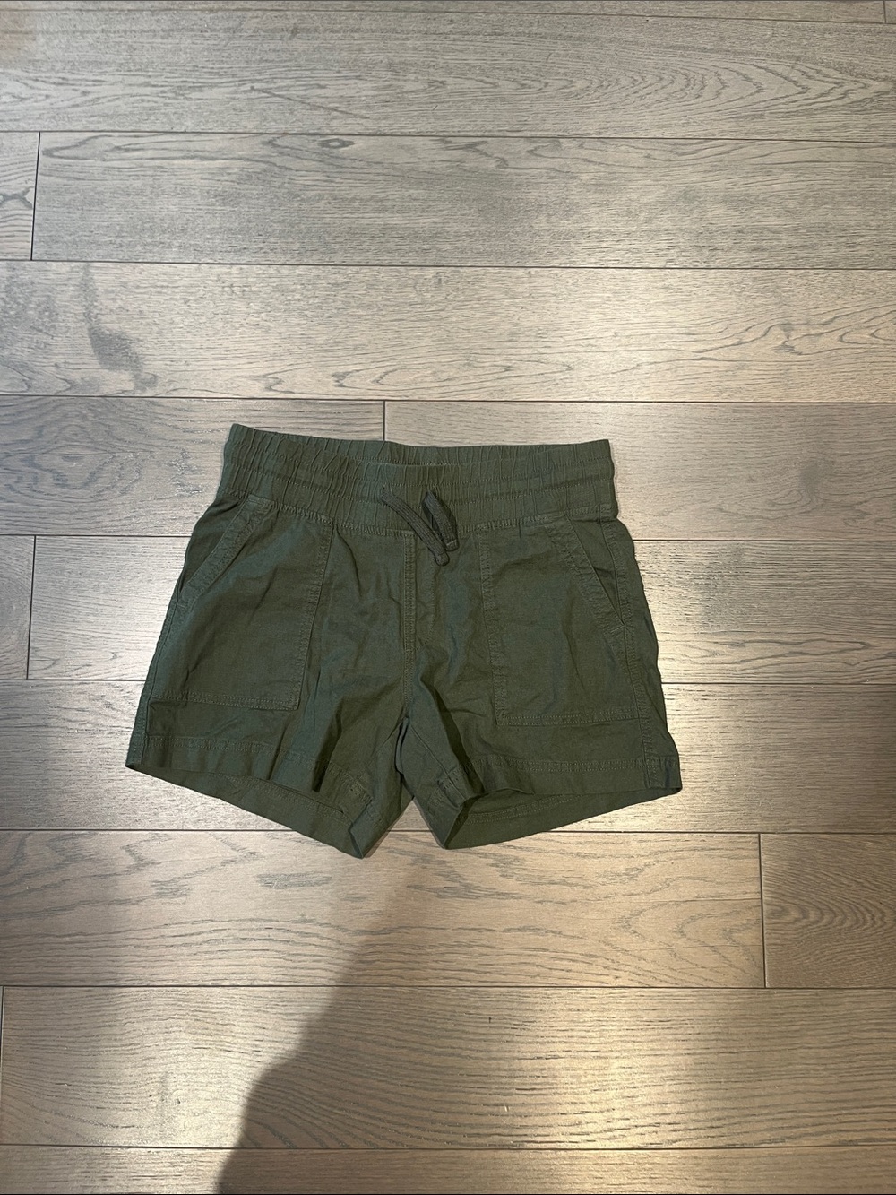 Denver Hayes Olive Drawstring Athletic Shorts